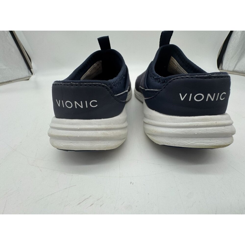 Vionic Womens Adell Slip On Athletic Shoes Round Toe Size 7 Navy Comfortable - Picture 12 of 14